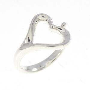 TIFFANY Authentic Silver Heart Ring
